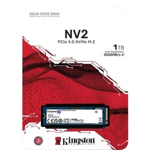 Kingston 1 TB Solid State Drive - M.2 2280 Internal - PCI Express NVMe (PCI Express NVMe 4.0 x4) - Desktop PC, Notebook, M