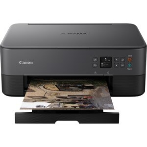 Canon PIXMA TS5370A Wireless Inkjet Multifunction Printer - Colour - Black - Copier/Printer/Scanner - 4800 x 1200 dpi Prin