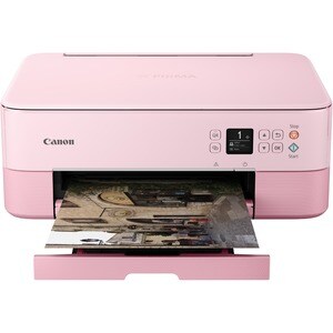 Canon PIXMA TS5370A Wireless Inkjet Multifunction Printer - Colour - Pink - Copier/Printer/Scanner - 4800 x 1200 dpi Print