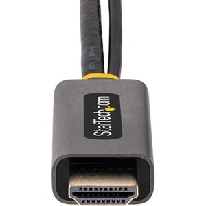 StarTech.com 128-HDMI-DISPLAYPORT. Kabellänge: 0,3 m, Anschluss 1: HDMI Typ A (Standard), Anschluss 2: DisplayPort. Gewich