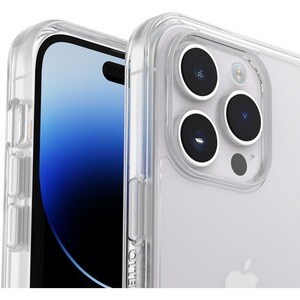 OtterBox Symmetry Estojo para Apple iPhone 14 Pro Smartphone - Claro - Resistente a quedas, Resistente a bactérias - Borra