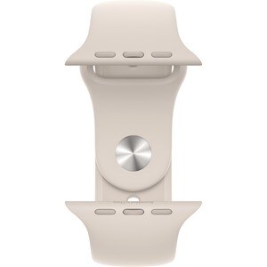 Apple Watch Series 8 GPS 41mm Starlight Aluminium Case with Starlight Sport Band - Regular