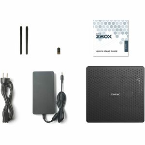 Zotac ZBOX Q ZBOX-QTG7A4500-4 Desktop Computer - 4 GB - 120 GB SSD - Windows 10 Pro