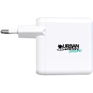Adaptateur secteur Urban Factory CYCLEE - 65 W - Adaptateur universel - Pour Ordinateur Portable, MacBook, Tablette PC, Sm