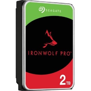 Disque dur Seagate IronWolf Pro ST2000NT001 - 3.5" Interne - 2 To - Enregistrement magnétique conventionnel (CMR) Methode 