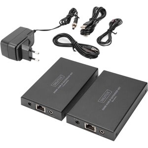 Digitus DS-55507 KVM Extender - Wired - 1 Computer(s) - 1 Local User(s) - 150 m Range - Full HD - 1920 x 1200 Maximum Vide