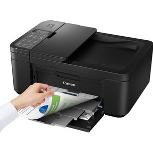 Canon PIXMA TR4650 Sem fios Impressora multi-funcional de jato de tinta - Cor - Copiadora/Fax/Impressora/Scanner - 4800 x 