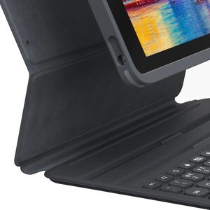 ZAGG Pro Keys Keyboard/Cover Case for 10.9" Apple iPad (10th Generation) Tablet - Black, Gray - Drop Resistant, Impact Res