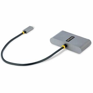 StarTech.com 4-Port USB-C Hub with 100W Power Delivery Pass-Through, 2x USB-A + 2x USB-C, 5Gbps, 1ft/30cm Long Cable, Port
