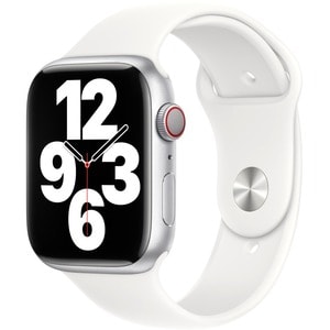 45mm White Sport Band