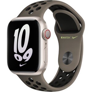 41mm Olive Grey/Black Nike Sport Band