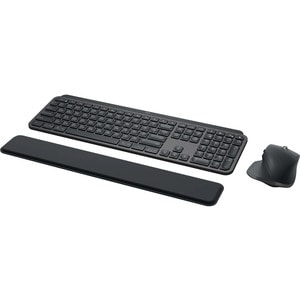 Logitech MX Keys Combo for Business Keyboard & Mouse - QWERTY - Spanish - USB Scissors Wireless Bluetooth/RF Keyboard - 10