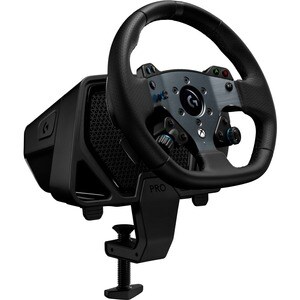 Logitech Gaming-Lenkrad - Kabel - USB - Xbox Series S, Xbox Series X, Xbox One, PC, PlayStation 4, PlayStation 5 - Schwarz