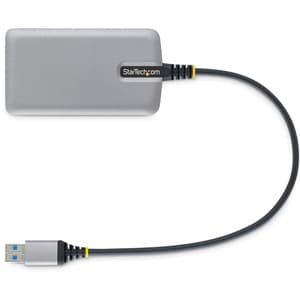 StarTech.com USB Hub - USB 3.2 (Gen 1) Type A - Portable - Space Gray - UASP Support - 5 Total USB Port(s) - PC, Mac, Chro