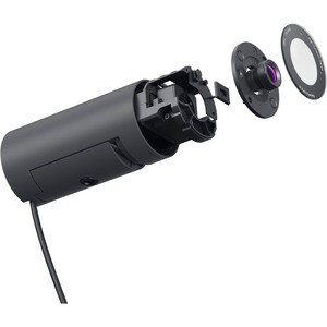 Dell WB5023 Webcam - USB 2.0 Type A - 2560 x 1440 Video - Auto-focus - 78° Angle - 4x Digital Zoom - Microphone - For Comp