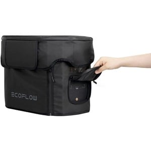 Ecoflow Carrying Case Ecoflow - Black - Water Resistant, Water Proof, Debris Resistant, Damage Resistant, Wear Resistant, 