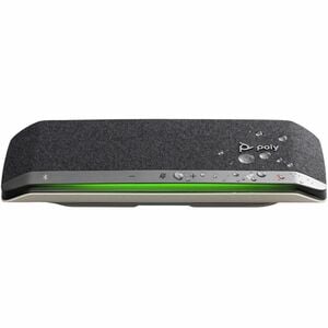 Poly Sync 40 Câblé / Sans fil Bluetooth Haut-parleur Main Libre - Argenté - 3Microphone(s) - 50 mm Enceinte(s)