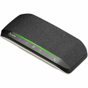 Poly Sync 10 Filaire Haut-parleur Main Libre - Microsoft Teams - Argenté - 2Microphone(s) - 40 mm Enceinte(s)