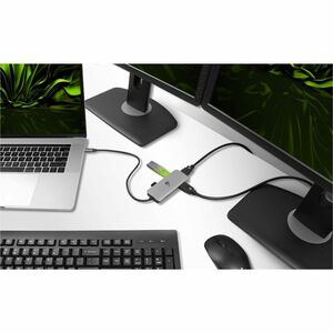 IOGEAR USB-C 8K Nano Dock Pro - for Notebook, Tablet, Keyboard, Mouse, Monitor - Rugged - USB Type C - 2 Displays Supporte