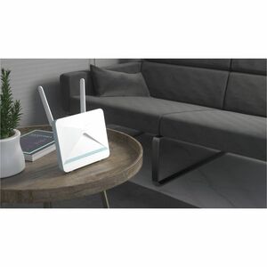 D-Link EAGLE PRO AI Wi-Fi 6 IEEE 802.11 a/b/g/n/ac/ax 1 SIM Ethernet Drahtlos Router - 4G+ - LTE, UMTS, HSPA, HSPA+, DC-HS