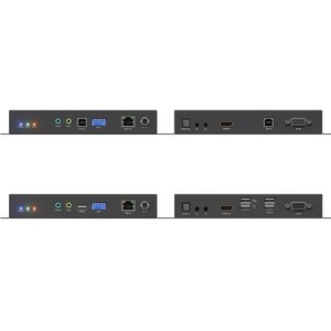 SIIG 4K60Hz 18Gbps HDMI over IP Matrix Kit - HDMI over IP Matrix Kit, Extends 4K@60Hz HDMI signal up to 394ft (120m) over 