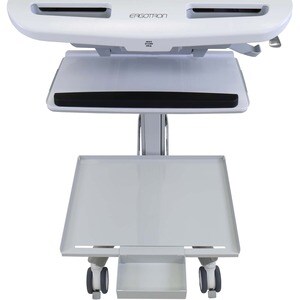 Ergotron Shelf - TAA Compliant - 10.89 kg Weight Capacity - Steel - Grey