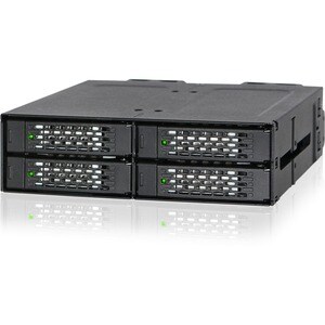 Icy Dock ToughArmor MB699VP-B V3 Drive Enclosure for 5.25" PCI Express NVMe 4.0, U.2, U.3 - SFF-8612 OCuLink Host Interfac