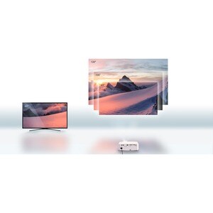 Optoma UHD35STx 3D Short Throw DLP Projector - 16:9 - Wall Mountable - White - High Dynamic Range (HDR) - Front - 2160p - 