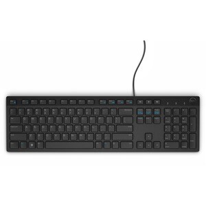 Dell KM300C Keyboard & Mouse - Cable Keyboard - Spanish - Cable Mouse