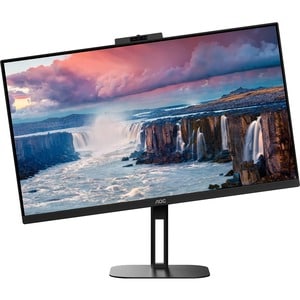 AOC 24V5CW 24" Aula Webcam Full HD Monitor LCD para gaming - 16:9 - Preto mate - 60,5 cm (23,8") Viewable - Tecnologia IPS