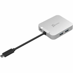 j5create Elite JCD391-N 5 Port(s) USB Type C Docking Station for Notebook, Keyboard, Mouse, Flash Drive, TV, MacBook - Cha