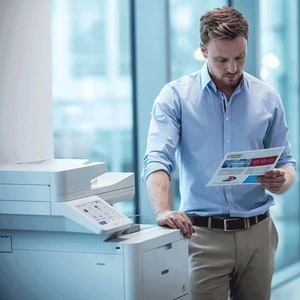 Brother Workhorse MFC-L9670CDN Wireless Laser Multifunction Printer - Colour - Copier/Fax/Printer/Scanner - 42 ppm Mono/42