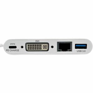 Tripp Lite series U444-06N-DGU-C USB-Typ C Docking Station für Tablet-PC, Desktop-PC, Notebook - 2 x USB-Anschlüsse - 2 x 