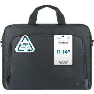 MOBILIS The One Tasche (Aktentasche) für 27,9 cm (11 Zoll) bis 35,6 cm (14 Zoll) Notebook, Zubehör, Dokument - Schwarz - 6