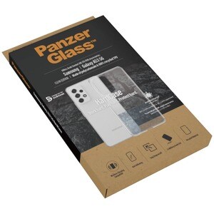Funda PanzerGlass HardCase - para Samsung Galaxy A53 5G Smartphone - Transparente - Resistencia a Golpes, Resistencia a ar