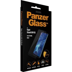 Protector de pantalla PanzerGlass Original Cristal Nítido, Negro - 1 Paquete(s) - Para 16,3 cm (6,4") LCD Smartphone - Res