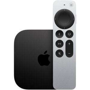 Apple TV 4K Internet TV - 64 GB HDD - Wireless LAN - Black - Siri - HDR10, HDR10+, HLG - Dolby Digital 5.1, Dolby Digital 