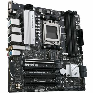 Asus Prime B650M-A AX Desktop Motherboard - AMD B650 Chipset - Socket AM5 - Micro ATX - Ryzen 7, Ryzen 5 Processor Support