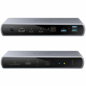 Targus HyperDrive HDTB4D-EU Thunderbolt 4 Docking Station für Monitor, Desktop-PC, Tablet, Notebook - Ladefunktion - Speic