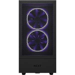 NZXT H5 Flow Gaming Computer Case - ATX Motherboard Supported - Galvanized Cold Rolled Steel (SGCC), Tempered Glass - Blac