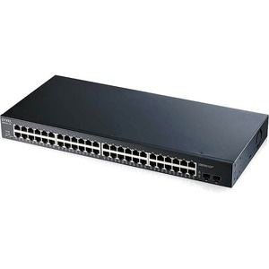 ZYXEL GS1900 GS1900-48 48 Ports Manageable Ethernet Switch - Gigabit Ethernet - 10/100/1000Base-T, 1000Base-X - 2 Layer Su
