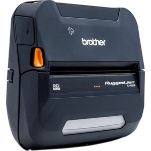 Brother RJ4230BL Desktop Direktthermodrucker - Monochrom - Etiketten-/Quittungsdruck - USB - USB-Schnittstelle - Seriell -