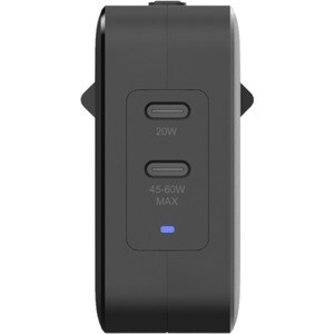 V7 ACUSBC65WGAN Wechselstromadapter - für MacBook Pro - Schwarz