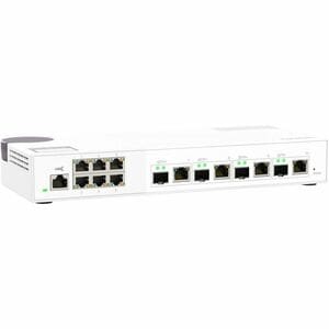 QNAP QSW-M2106-4C 6 Ports Manageable Ethernet Switch - 2.5 Gigabit Ethernet, 10 Gigabit Ethernet - 2.5GBase-T, 10GBase-X -