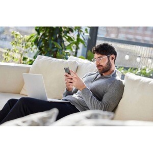 Jabra Evolve2 True Wireless Earbud Stereo Earset - Black - Binaural - In-ear - 2000 cm - Bluetooth - 20 Hz to 20 kHz - MEM
