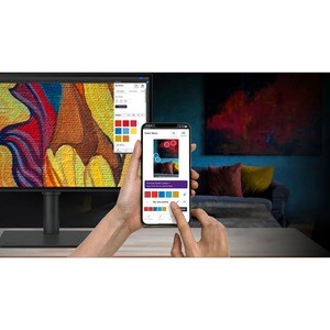 BenQ PD2705UA 27" 4K UHD IPS USB-C Ergo Arm Calibrated LCD Monitor for Designer - 16:9 - Gray - 27" Viewable - In-plane Sw