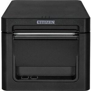 Citizen CT-E651 Desktop Direct Thermal Printer - Monochrome - Receipt Print - USB - USB Host - EU - With Cutter - Black - 