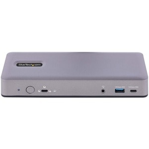 StarTech.com USB-C Docking Station, HDMI/DP/DP Alt Mode USB-C Dock, Triple/Dual 4K, 7x USB Hub, 60W PD, GbE, WWCB certifie