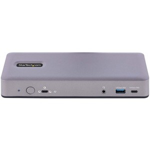 StarTech.com USB-C Docking Station, HDMI/DP/DP Alt Mode USB-C Dock, Triple/Dual 4K, 7x USB Hub, 60W PD, GbE, WWCB certifie