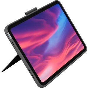 Logitech Combo Touch Keyboard/Cover Case Apple iPad (10th Generation) Tablet - Oxford Gray - Scrape Resistant, Bump Resist